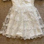 Endless Rose ‼️ Crochet Lace Bustier Puff Mini Dress‼️ Photo 6