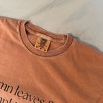 Comfort Colors Adult Unisex Graphic T-Shirt Sz M AUTUMN LEAVES Photo 1