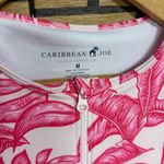 Caribbean Joe Caribbean‎ Joe Pink And White Long Sleeve Rash Guard Size Medium Photo 6