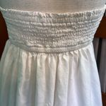 Aerie  White Sweetheart Neck Strapless Sundress Photo 6