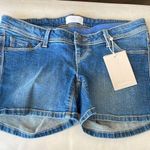 Maternity Jean Shorts NWT Blue Size undefined Photo 0