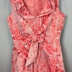 Samuel Dong Women’s Dupioni Bubble Dress Double Collar Pink Size Small Photo 0