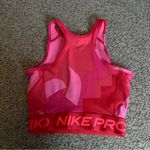 Nike  Pro Pink Patterned Athletic Tank Photo 4