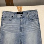 Veronica Beard Jeans Womens 31 Dylan Full Length Straight High Rise Sunset Pier Photo 10
