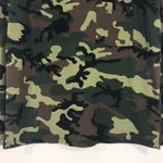 Sanctuary New Camo Print Lightweight Sweater Knit Pocket Pullover Green Photo 5