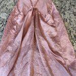 Urban Renewal  Metallic Rose Midi Slip Dress Photo 6