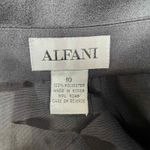 Vintage Alfani Whimsigoth Fairy Velvet Skirt Womens 10 Black Blue Embroidered Photo 6