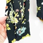 Anthropologie Maeve Lady Bug Whimsy Floral Print Button Down Blouse Size 2 XS Photo 8