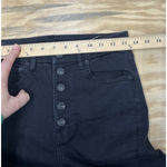 American Eagle  Curvy Highest Rise Flare Jeans Black Women's Size 6 Stretch Boho Photo 7