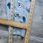 Disney  Stitch Womens Small Blue Gray Cotton Blend Lounge Pajama Pants Joggers Photo 11