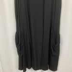 Eileen Fisher Black Drape Front Knit Vest Sz.S Photo 7