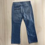 Current/Elliott CURRENT/ELLIOT Anthropologie the cropped boot ankle blue jeans denim cotton 28 Photo 7