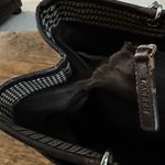 Ralph Lauren Lauren Brown Vintage Houndstooth Canvas Tote Bag Size 14x10.5x5" Photo 8