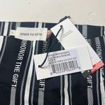 Honor The Gift Women's S Black Satin Mini Skirt Logo Print Streetcore Chic Photo 2