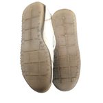 Stuart Weitzman VTG Canvas Retro Leather Slip On Lace zip Sneaker Oxford Sz. 8 Photo 4