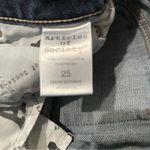 Articles of Society Zoey Ankle Crop Jean in Topaz Wash, Sz 25 Photo 13