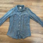 J.Crew Chambray Perfect Shirt xs Photo 1