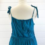 Lane Bryant Plus Size 18 Crochet Front Sun Dress Teal Bohemian Minimalist Flirty Photo 3