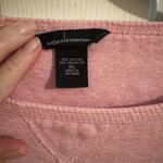 Moda International Women's Crew Neck Dolman Crop Pink Sweatshirt XL Photo 4