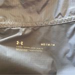 Under Armour Silver Half Zip Woven Anorak Jacket | Medium | EUC Photo 7