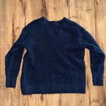 Aerie Dark blue boucle fuzzy sweater Photo 4
