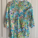 Lilly Pulitzer Sarasota Blue Beaded Tunic in Sea Soiree S Photo 4