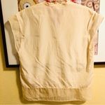Helmut Lang  Ivory Silk Blouse M Photo 7