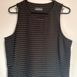 Hi-Tec  Athletic Striped Sleeveless Ottoman Dress - Size: Medium Photo 3