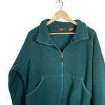 Merrell Women’s Sherpa Fleece Full Zip Jacket in Dark Green Size XL Photo 6