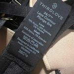 Third Love Black 24/7 Lace Contour Uplift Plunge Bra Photo 8