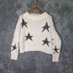 Aakaa  Starry Night Sweater Fairy Chunky Cozy Long Sleeve Sweater Size M Photo 2