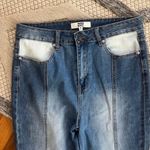 Madden NYC High Rise Patchwork Flare Jeans Photo 3