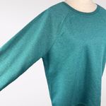 Time And Tru Green Pullover Sweatshirt Crewneck Long Sleeve Large Photo 7