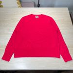 J.Crew Cashmere Sweater Classic Fit Long Sleeve Pink Women's Size L Size L Photo 8