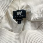 W By Worth  White Off Shoulder Short Sleeve Top Photo 2