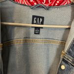 Gap Women's Denim IU Jacket Size Medium Photo 2