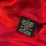 Guess Red Coat with Black buttons and Black Belt Size Small Photo 13