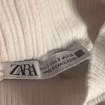 ZARA Elegant White Ruffle Sleeve Top Photo 1