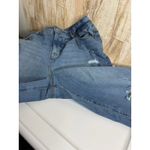 Style & Co Style Co Women Wide Leg Crop Jeans Medium Wash Distressed Frayed Hem Size 14 Photo 9