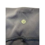 Lululemon EUC  Women 2‎ Train Times 7/8 Pant Midnight Navy Blue Solid Color Mesh Photo 10