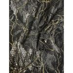 Alice McCALL  size 8 Mini Dress Black & Gold Sheer Lace Oh Darling Long Sleeve Photo 5