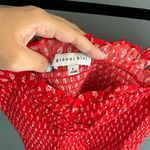 Gianni Bini ‎ Women's L Red Sleeveless Cropped Tank Top Casual Summer Photo 3