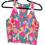 Pro Player ‎ Active Crop Tank Womens Sz L Moisture Wicking Racerback Shelf Bra Photo 0