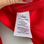 Lulus NWT  Head Held High Wine Red Satin Holiday Party Romantic Top Size Medium Photo 7