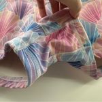 Fleo Pink, Blue & Purple Mermaid Shell Print Low Rise Activewear Shorts Sz S Pink Photo 2
