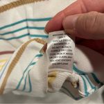 Cute Undra Celeste New York saks cream striped sweater lightweight flowy weave Yellow Photo 4