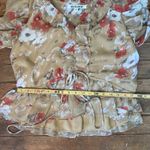 Walter Baker  women’s romantic ruffled floral top long sleeve size medium Photo 4