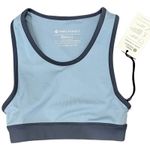 Parks Project  Glacier Trail Blue Crop Top Sports Bra Bike Shorts Set XS NEW Tags Photo 4