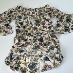 MISA Los Angeles  Amal Off Shoulder Floral Mini Dress, L Photo 8