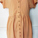 Known Supply • Josie Dress Lighter Orange Color Size M Photo 0